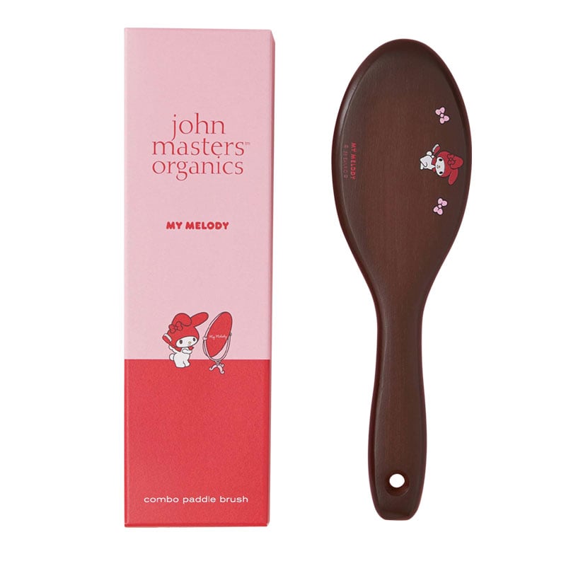 マイメロディ John Masters Organics コンボパドルブラシ