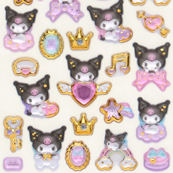 クロミ 金箔ぷっくりシール