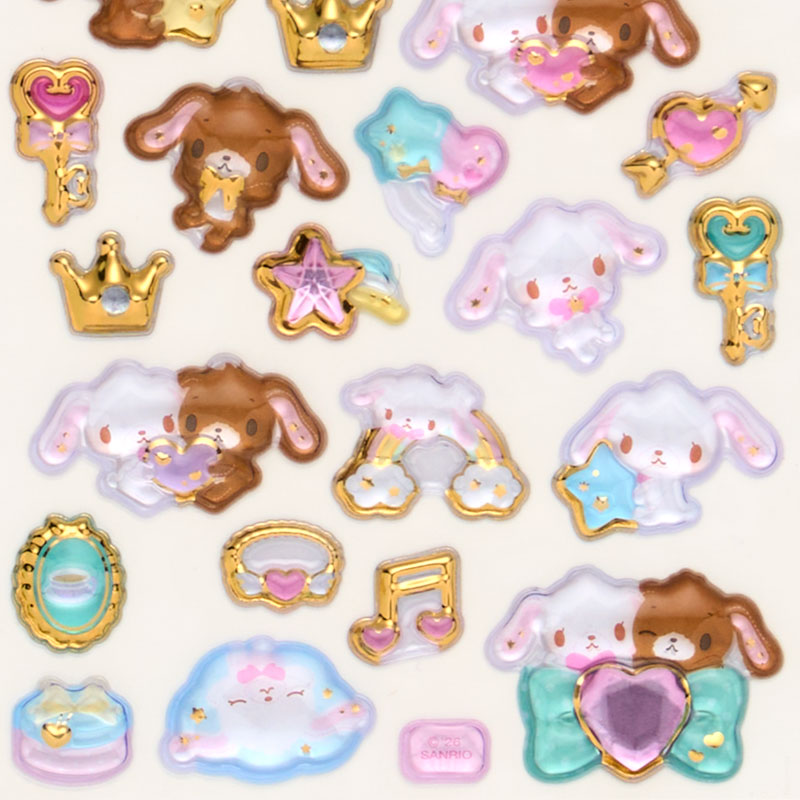シュガーバニーズ 金箔ぷっくりシール
