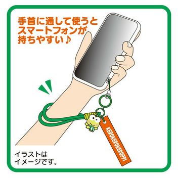 けろけろけろっぴ ハンドストラップ（毎日つカエルけろけろけろっぴ）