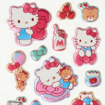 ハローキティ パールマシュマロシール