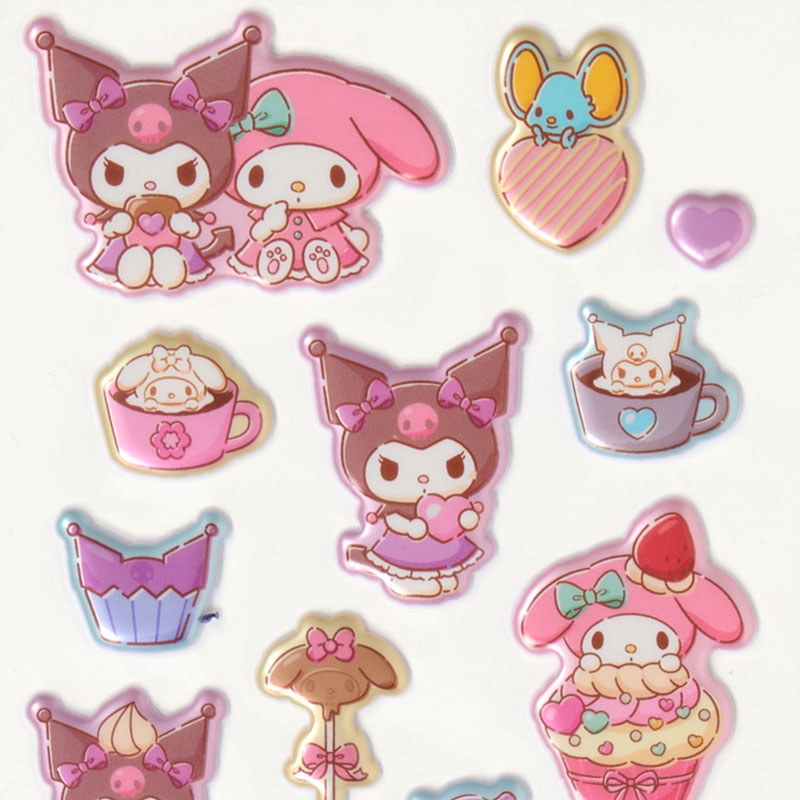 マイメロディ&クロミ パールマシュマロシール
