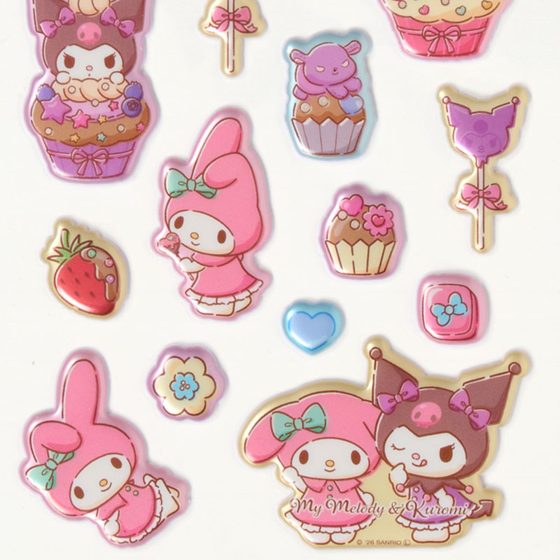 マイメロディ&クロミ パールマシュマロシール