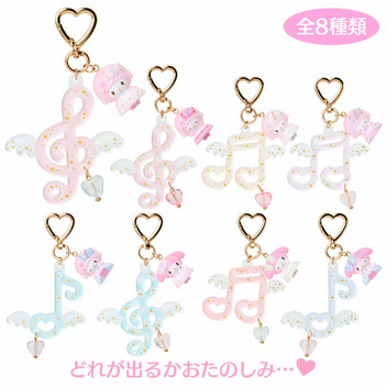 シークレットキーホルダー（ピアノちゃんのおめかしピアノはっぴょう会）
