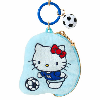 ハローキティ ミニポーチチャーム（サッカー）