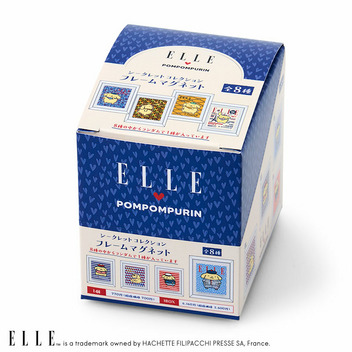ポムポムプリン ELLE シークレットフレームマグネット