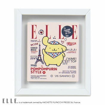 ポムポムプリン ELLE シークレットフレームマグネット