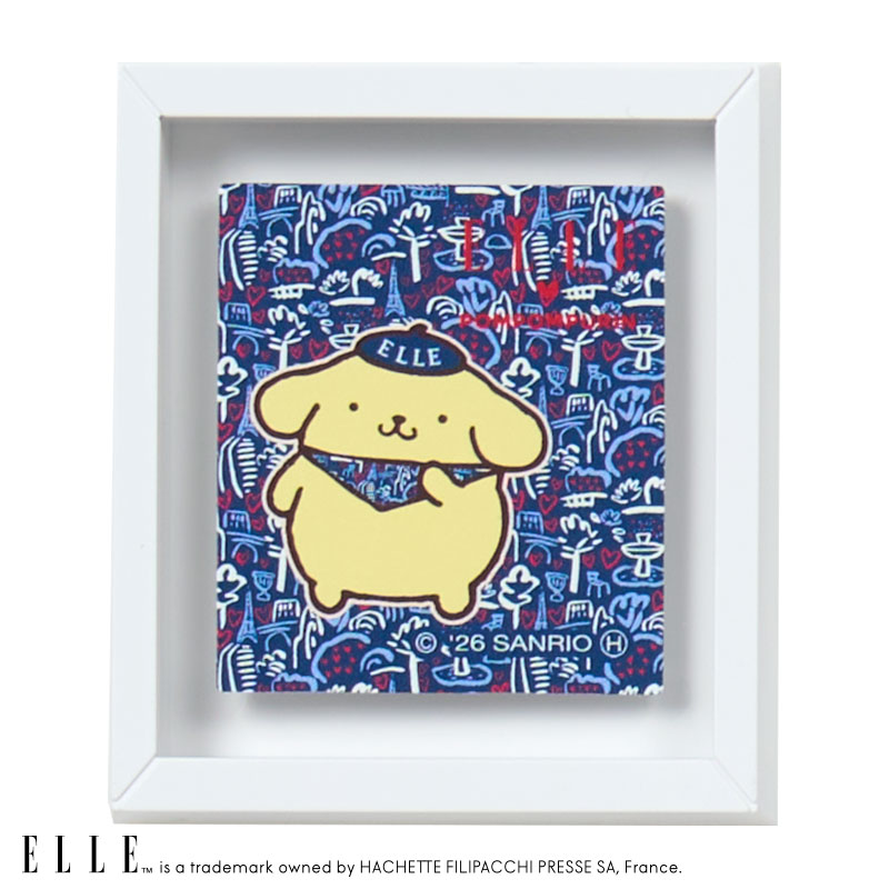ポムポムプリン ELLE シークレットフレームマグネット