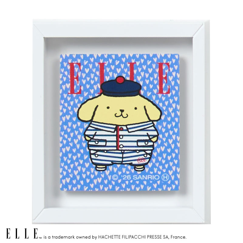 ポムポムプリン ELLE シークレットフレームマグネット