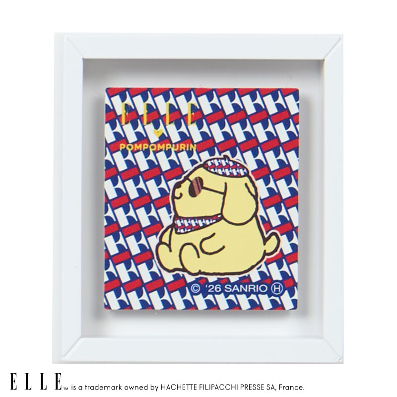 ポムポムプリン ELLE シークレットフレームマグネット