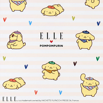 ポムポムプリン ELLE A5ノート（チラシ）