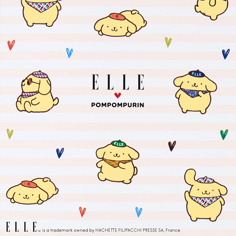 ポムポムプリン ELLE A5ノート（チラシ）