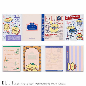 ポムポムプリン ELLE パタパタメモ（雑誌風）