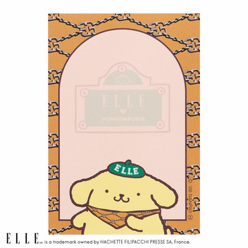 ポムポムプリン ELLE パタパタメモ（雑誌風）