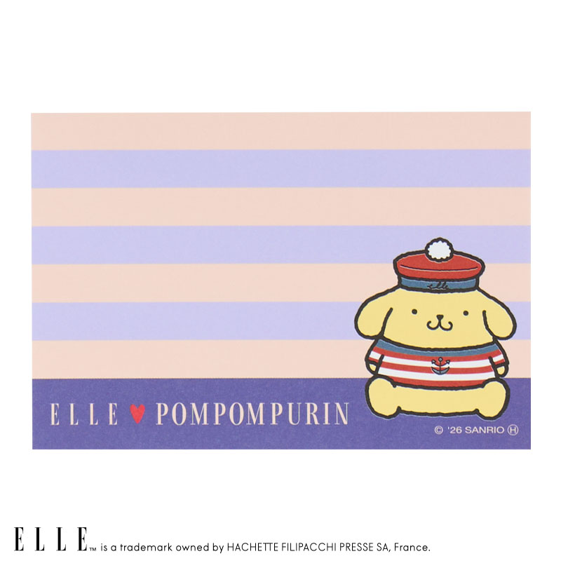 ポムポムプリン ELLE パタパタメモ（雑誌風）
