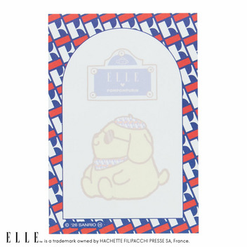 ポムポムプリン ELLE パタパタメモ（セーラー）