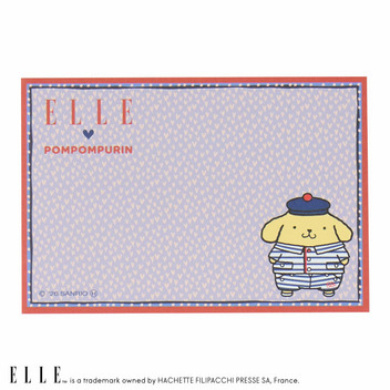ポムポムプリン ELLE パタパタメモ（セーラー）