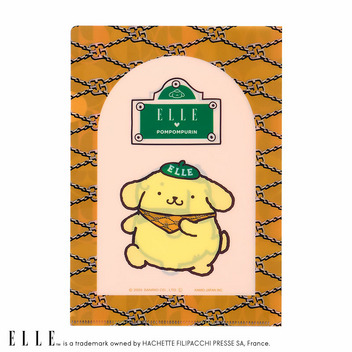 ポムポムプリン ELLE クリアファイルセット（パリでお出かけ）