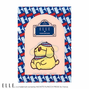 ポムポムプリン ELLE クリアファイルセット（雑誌風）