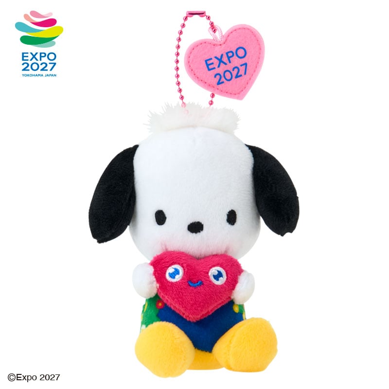 【サンリオキャラクターズ】トゥンクトゥンク ぬいぐるみ 抱っこ M ポチャッコ EXPO2027【サンリオキャラクターズ】トゥンクトゥンク