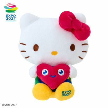 ハローキティ EXPO2027【サンリオキャラクターズ】トゥンクトゥンク ぬいぐるみ抱っこM