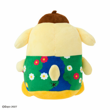 ポムポムプリン EXPO2027【サンリオキャラクターズ】トゥンクトゥンク ぬいぐるみ抱っこM