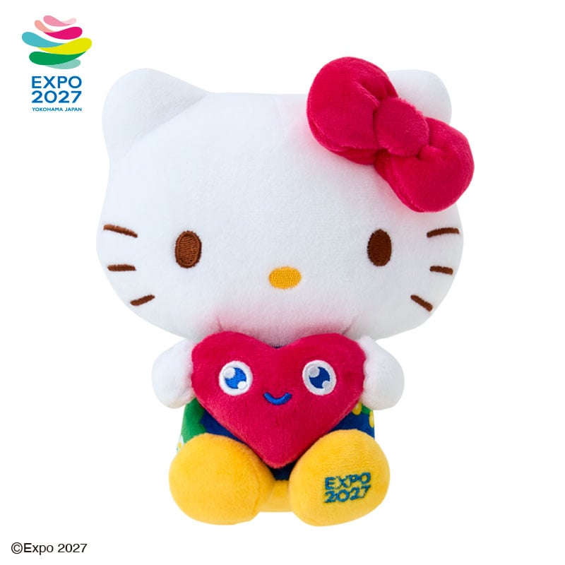 ハローキティ EXPO2027【サンリオキャラクターズ】トゥンクトゥンク ぬいぐるみ抱っこM