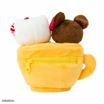 ハローキティ くまのがっこう ぬいぐるみエコバッグ