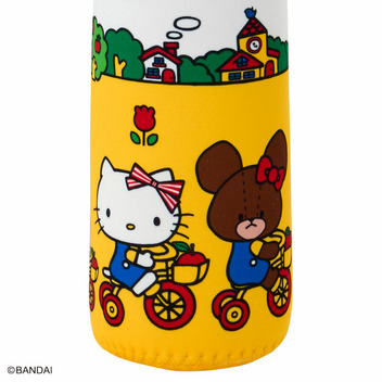 ハローキティ くまのがっこう ペットボトルカバー