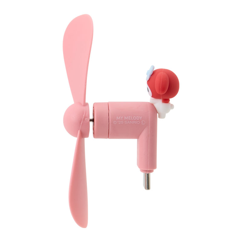 マイメロディ コネクタ付きミニクールファン（USB Type-C）