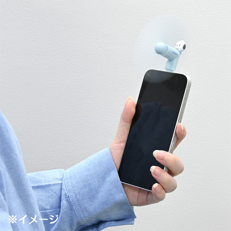ポチャッコ コネクタ付きミニクールファン（USB Type-C）