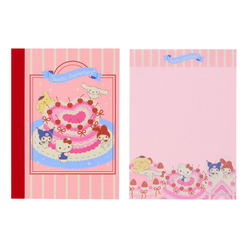 サンリオキャラクターズ 【景品】ノート風メモ