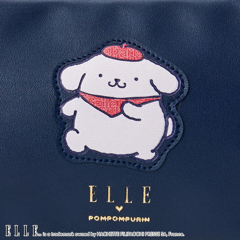 ポムポムプリン ELLE パスポートケース