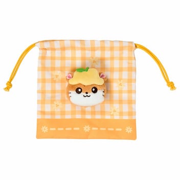コロコロクリリン ボアフェイス巾着