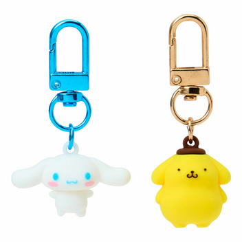 ポムポムプリン&シナモロール ペアキーホルダー
