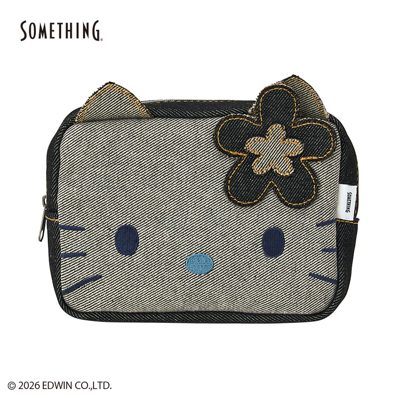 ハローキティ SOMETHING 化粧ポーチ
