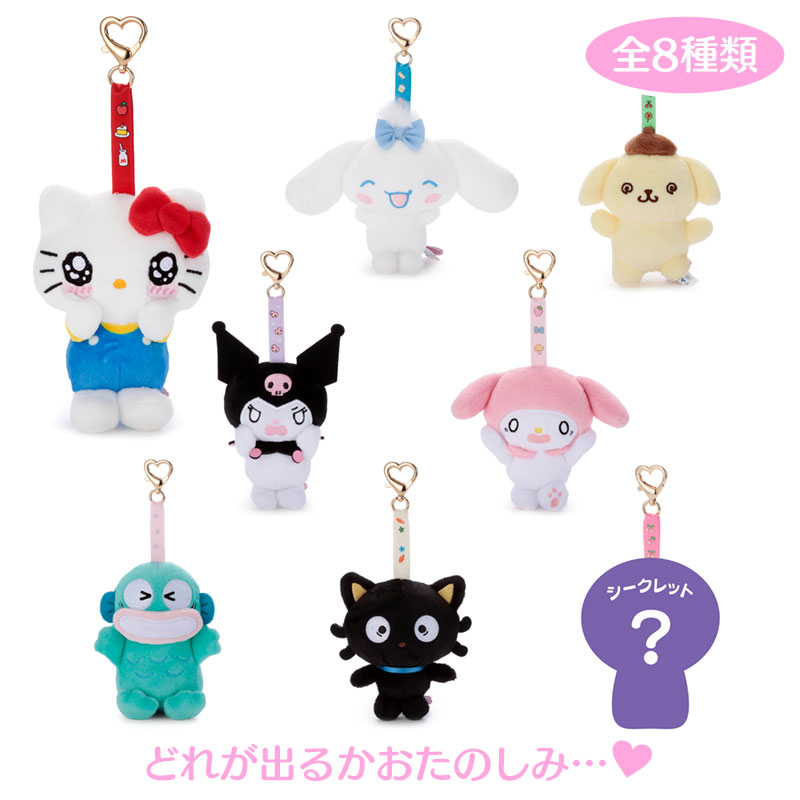 サンリオキャラクターズ シークレットファニーフェイスぬいぐるみマスコット（わぁ!）