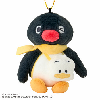あひるのペックル ピングー マスコットホルダー