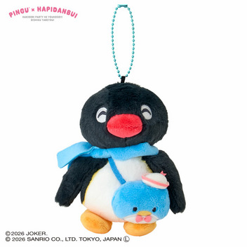 タキシードサム ピングー マスコットホルダー