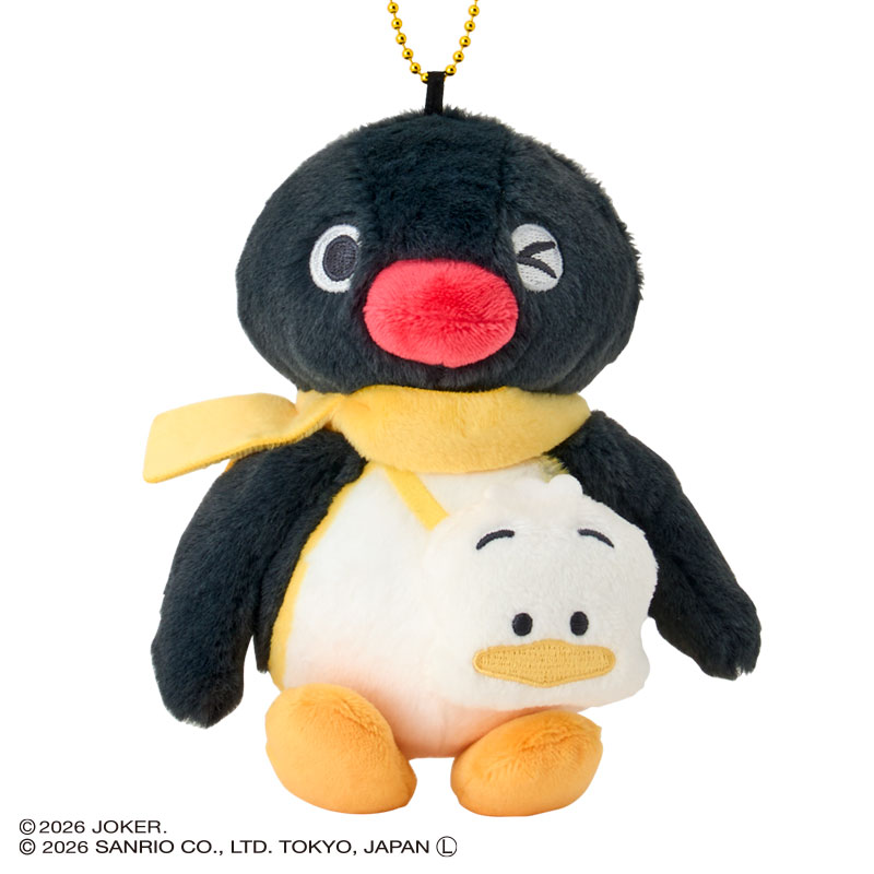 あひるのペックル ピングー マスコットホルダー