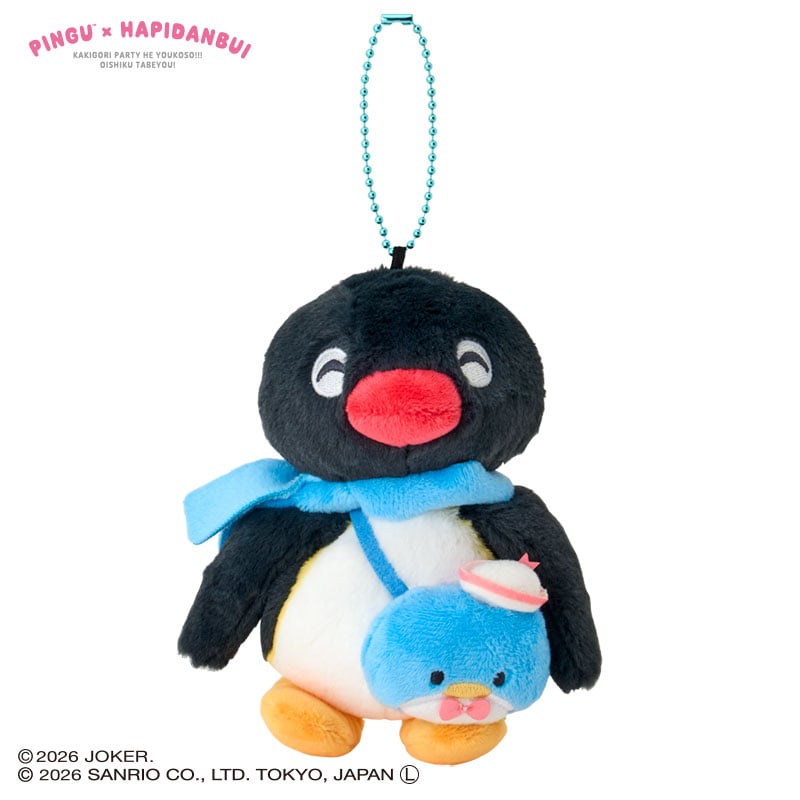 タキシードサム ピングー マスコットホルダー
