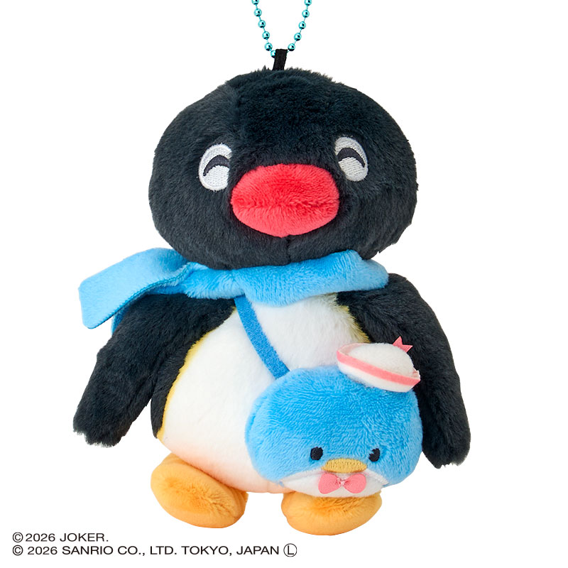タキシードサム ピングー マスコットホルダー