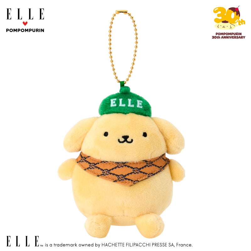 ポムポムプリン ELLE マスコットホルダー