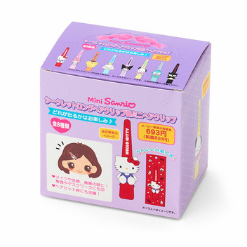 サンリオキャラクターズ シークレットロングヘアクリップ風ミニヘアクリップ（Mini Sanrio）