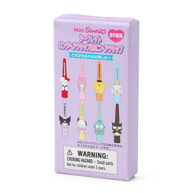 サンリオキャラクターズ シークレットロングヘアクリップ風ミニヘアクリップ（Mini Sanrio）