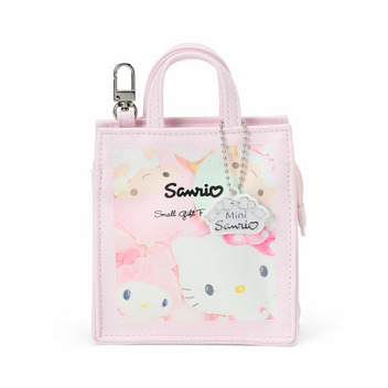 サンリオキャラクターズ ショップバッグ風ポーチE（Mini Sanrio）