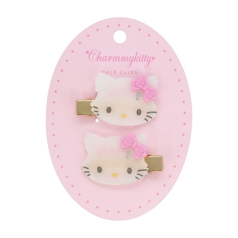 チャーミーキティ ラメヘアクリップ