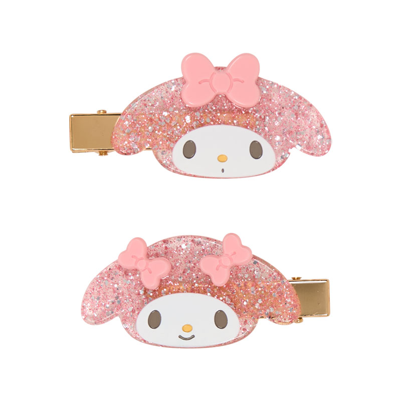 マイメロディ ラメヘアクリップ