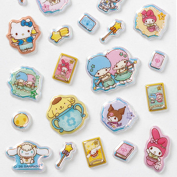 サンリオキャラクターズ オーロラぷくっとシール