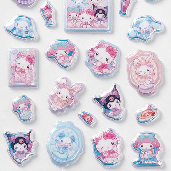 サンリオキャラクターズ オーロラぷくっとシール